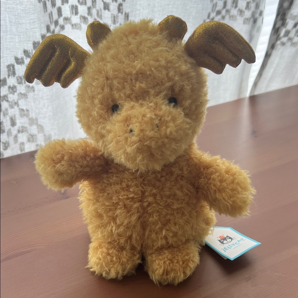 Jellycat Golden Plush Dragon